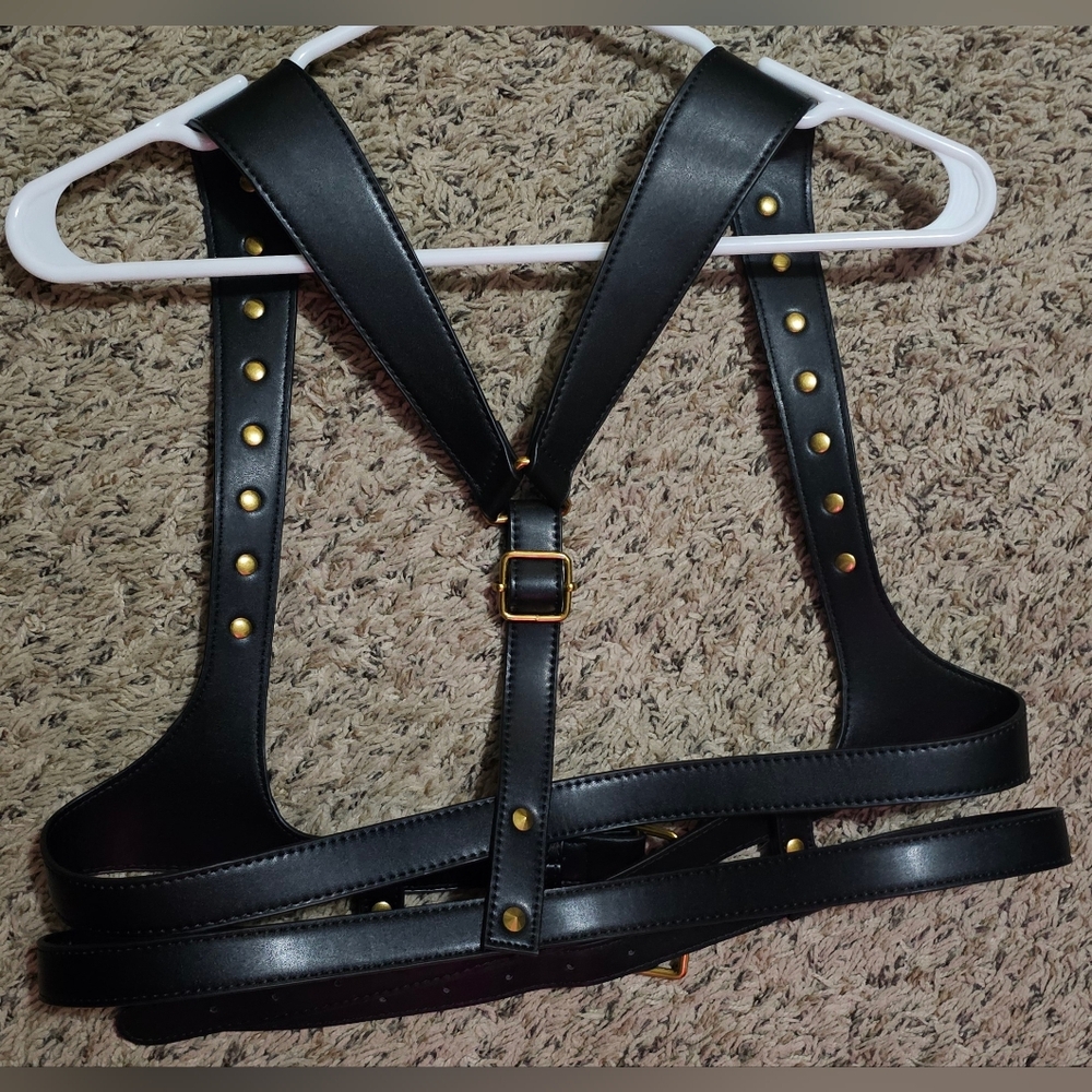 Killstar Ivy Harness [Gold] - Picture 5 of 6